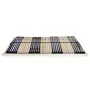 Slatted bed base with 42 slats 7 regions 100x200 cm by vidaXL, Beds and slatted bases - Ref: Foro24-246476, Price: 143,18 €, ...