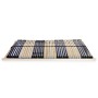 Somier de láminas con 42 listones 7 regiones 100x200 cm de vidaXL, Camas y somieres - Ref: Foro24-246476, Precio: 146,34 €, D...