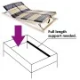 Slatted bed base with 42 slats 7 regions 100x200 cm by vidaXL, Beds and slatted bases - Ref: Foro24-246476, Price: 143,18 €, ...