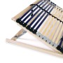 Somier de láminas con 42 listones 7 regiones 100x200 cm de vidaXL, Camas y somieres - Ref: Foro24-246476, Precio: 146,34 €, D...