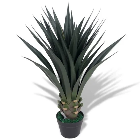 Planta de yuca artificial con macetero 85 cm verde de vidaXL, Flora artificial - Ref: Foro24-244429, Precio: 72,65 €, Descuen...