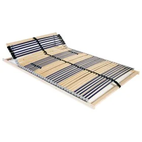 Somier de láminas con 42 listones 7 regiones 120x200 cm de vidaXL, Camas y somieres - Ref: Foro24-246471, Precio: 170,10 €, D...