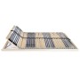 Somier de láminas con 42 listones 7 regiones 120x200 cm de vidaXL, Camas y somieres - Ref: Foro24-246471, Precio: 173,51 €, D...