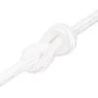 Intense white polypropylene boat rope 20 mm 50 m by , Ropes and metal cords - Ref: Foro24-152580, Price: 67,06 €, Discount: %