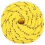 Cuerda de barco polipropileno amarillo 18 mm 100 m de , Sogas y cuerdas metálicas - Ref: Foro24-152631, Precio: 101,59 €, Des...