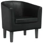 Sillón cuero sintético negro de , Sillones - Ref: Foro24-356485, Precio: 213,96 €, Descuento: %