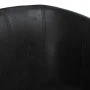Sillón cuero sintético negro de , Sillones - Ref: Foro24-356485, Precio: 213,96 €, Descuento: %