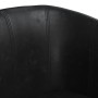 Sillón cuero sintético negro de , Sillones - Ref: Foro24-356485, Precio: 193,13 €, Descuento: %