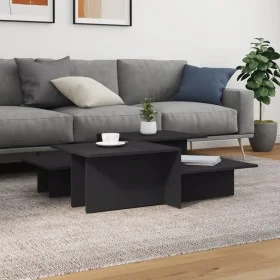 Mesas de centro 2 uds madera de ingeniería gris de , Mesas de centro - Ref: Foro24-3216151, Precio: 77,34 €, Descuento: %