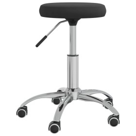Taburete de masajes terciopelo negro de , Sillones de masaje - Ref: Foro24-3085735, Precio: 58,42 €, Descuento: %