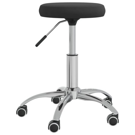 Taburete de masajes terciopelo negro de , Sillones de masaje - Ref: Foro24-3085735, Precio: 58,42 €, Descuento: %