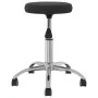Taburete de masajes terciopelo negro de , Sillones de masaje - Ref: Foro24-3085735, Precio: 57,66 €, Descuento: %