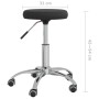 Taburete de masajes terciopelo negro de , Sillones de masaje - Ref: Foro24-3085735, Precio: 58,42 €, Descuento: %