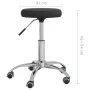 Taburete de masajes terciopelo negro de , Sillones de masaje - Ref: Foro24-3085735, Precio: 57,66 €, Descuento: %