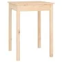 Mesa de comedor madera maciza de pino 55x55x75 cm de , Mesas de cocina y de comedor - Ref: Foro24-814254, Precio: 67,09 €, De...