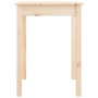 Mesa de comedor madera maciza de pino 55x55x75 cm de , Mesas de cocina y de comedor - Ref: Foro24-814254, Precio: 69,25 €, De...
