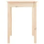 Mesa de comedor madera maciza de pino 55x55x75 cm de , Mesas de cocina y de comedor - Ref: Foro24-814254, Precio: 67,09 €, De...