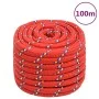 Cuerda de barco polipropileno rojo 20 mm 100 m de , Sogas y cuerdas metálicas - Ref: Foro24-152422, Precio: 115,24 €, Descuen...