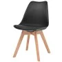Esszimmerstühle 6 Einheiten aus schwarzem Kunststoff von vidaXL, Essstühle - Ref: Foro24-274852, Preis: 309,58 €, Rabatt: %