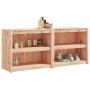Muebles de cocina de exterior 2 piezas madera maciza de pino de , Armarios de cocina - Ref: Foro24-3196146, Precio: 305,89 €,...