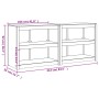 Muebles de cocina de exterior 2 piezas madera maciza de pino de , Armarios de cocina - Ref: Foro24-3196146, Precio: 305,89 €,...