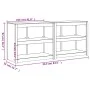 Muebles de cocina de exterior 2 piezas madera maciza de pino de , Armarios de cocina - Ref: Foro24-3196146, Precio: 301,79 €,...
