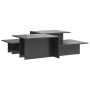 Mesas de centro 2 uds madera de ingeniería gris brillante de , Mesas de centro - Ref: Foro24-3216157, Precio: 83,94 €, Descue...
