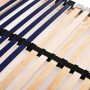 Somier de láminas con 42 listones 7 regiones 90x200 cm de vidaXL, Camas y somieres - Ref: Foro24-246463, Precio: 102,04 €, De...