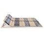 Somier de láminas con 42 listones 7 regiones 100x200 cm de vidaXL, Camas y somieres - Ref: Foro24-246470, Precio: 120,53 €, D...