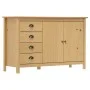 vidaxL Aparador Hill madera maciza pino marrón miel 130x40x80 cm de , Aparadores - Ref: Foro24-288931, Precio: 194,25 €, Desc...