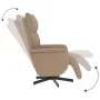 Cappuccino-Sessel aus Kunstleder mit Fußstütze von , Sessel - Ref: Foro24-356588, Preis: 226,14 €, Rabatt: %
