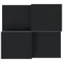 2 Stück Couchtische aus schwarzem Sperrholz von , Couchtisch - Ref: Foro24-3216150, Preis: 75,73 €, Rabatt: %