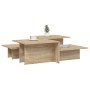 Mesas de centro 2 uds madera contrachapada roble Sonoma de , Mesas de centro - Ref: Foro24-3216152, Precio: 69,14 €, Descuent...