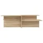 2 oak Sonoma plywood coffee tables by , Coffee table - Ref: Foro24-3216152, Price: 68,33 €, Discount: %