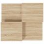 Mesas de centro 2 uds madera contrachapada roble Sonoma de , Mesas de centro - Ref: Foro24-3216152, Precio: 69,14 €, Descuent...