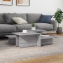 Mesas de centro 2 uds madera contrachapada gris Sonoma de , Mesas de centro - Ref: Foro24-3216159, Precio: 80,05 €, Descuento: %