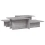 2 Stk. Couchtische Sperrholz Sonoma grau von , Couchtisch - Ref: Foro24-3216159, Preis: 79,09 €, Rabatt: %