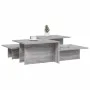 2 Stk. Couchtische Sperrholz Sonoma grau von , Couchtisch - Ref: Foro24-3216159, Preis: 79,09 €, Rabatt: %
