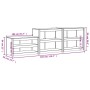 Muebles de cocina de exterior 3 piezas madera maciza de pino de , Armarios de cocina - Ref: Foro24-3196134, Precio: 425,82 €,...