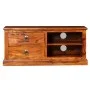 Mueble para TV de madera maciza de sheesham 90x30x40 cm de vidaXL, Muebles TV - Ref: Foro24-245160, Precio: 147,04 €, Descuen...