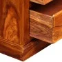 Mueble para TV de madera maciza de sheesham 90x30x40 cm de vidaXL, Muebles TV - Ref: Foro24-245160, Precio: 147,04 €, Descuen...