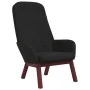 Sillón de relax de terciopelo negro de , Sillones - Ref: Foro24-341224, Precio: 142,22 €, Descuento: %