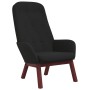 Sillón de relax de terciopelo negro de , Sillones - Ref: Foro24-341224, Precio: 144,93 €, Descuento: %