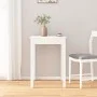 Mesa de comedor madera maciza de pino blanca 55x55x75 cm de , Mesas de cocina y de comedor - Ref: Foro24-814255, Precio: 80,8...