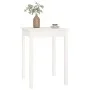 Mesa de comedor madera maciza de pino blanca 55x55x75 cm de , Mesas de cocina y de comedor - Ref: Foro24-814255, Precio: 80,8...