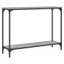 Mesa consola madera de ingeniería gris Sonoma 101x30,5x75 cm by , Side tables - Ref: Foro24-837705, Price: 40,43 €, Discount: %