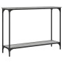 Mesa consola madera de ingeniería gris Sonoma 101x30,5x75 cm de , Mesas auxiliares - Ref: Foro24-837705, Precio: 40,92 €, Des...