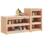 Muebles de cocina de exterior 2 piezas madera maciza de pino de , Armarios de cocina - Ref: Foro24-3196130, Precio: 234,14 €,...