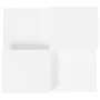 Mesas de centro 2 uds madera de ingeniería blanco by , Coffee table - Ref: Foro24-3216149, Price: 72,64 €, Discount: %