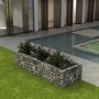 Arriate de gaviones de acero 270x90x50 cm de vidaXL, Maceteros y jardineras - Ref: Foro24-142556, Precio: 100,07 €, Descuento: %